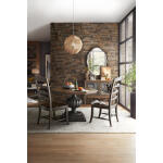 HilCountry Hill Country Twin Sisters Ladderback Side Chair - 2 per carton/price ea - Image 2