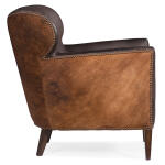 CC Kato Leather Club Chair w/ Dark HOH - Image 3
