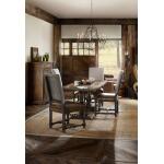 HilCountry Balcones 60in Friendship Table w/2-12in Leaves - Image 2
