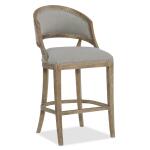 Boheme Boheme Garnier Barrel Back Bar Stool