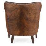 CC Kato Leather Club Chair w/ Dark HOH - Image 2