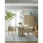 Surfrider Surfrider 48in Rattan Round Dining Table - Image 2
