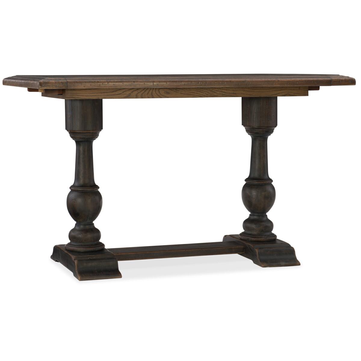 HilCountry Balcones 60in Friendship Table w/2-12in Leaves HilCountry Balcones 60in Friendship Table w/2-12in Leaves - Image 1