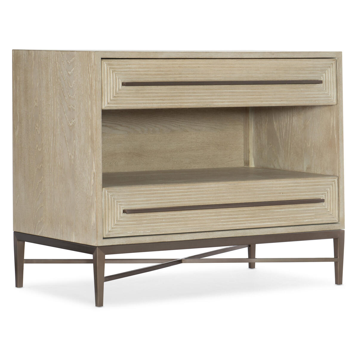 Cascade Cascade Two-Drawer Nightstand Cascade Cascade Two-Drawer Nightstand - Image 1