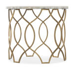 Melange Melange Corrina Round Lamp Table