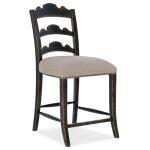 LaGrange La Grange Twin Sisters Ladderback Counter Stool