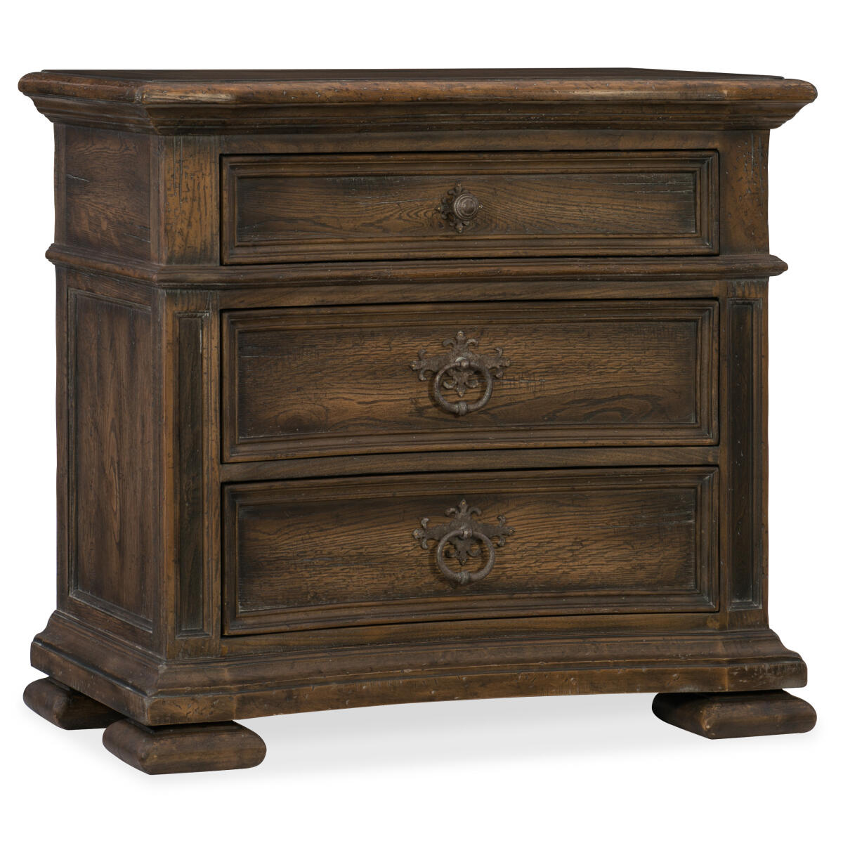 HilCountry Elmendorf Three-Drawer Nightstand HilCountry Elmendorf Three-Drawer Nightstand - Image 1