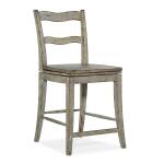Alfresco Alfresco La Riva Ladder Back Swivel Counter Stool