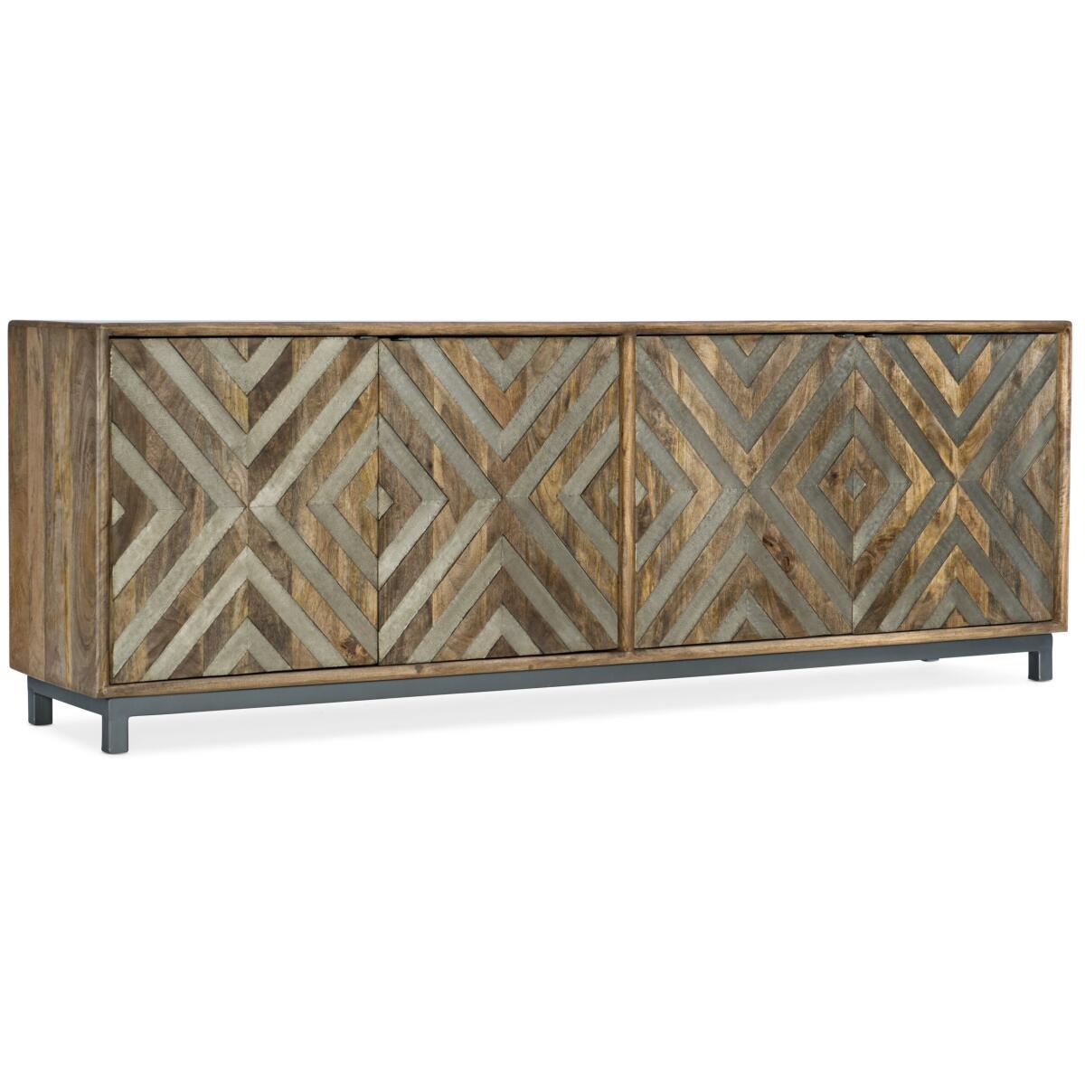5649-55 Four-Door Entertainment Console 5649-55 Four-Door Entertainment Console - Image 1