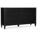 CiaoBella Ciao Bella Six-Drawer Dresser- Black