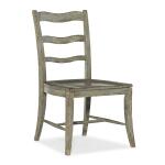 Alfresco Alfresco La Riva Ladder Back Side Chair - 2 per carton/price ea