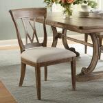 Woodridge Wood Back Side Chair Sierra Brown - Image 2