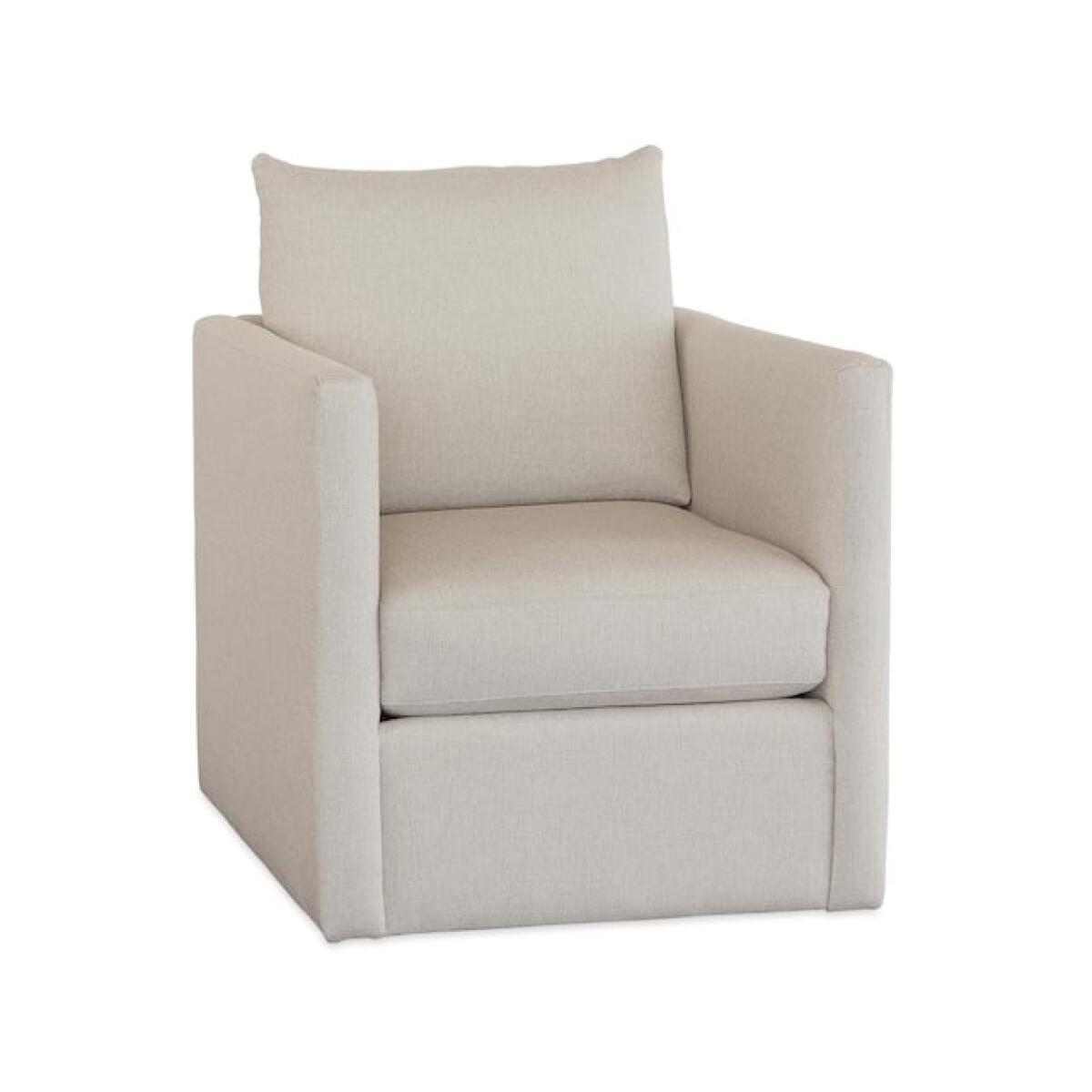 Beckham Leather Swivel Chair Beckham Leather Swivel Chair - Image 1