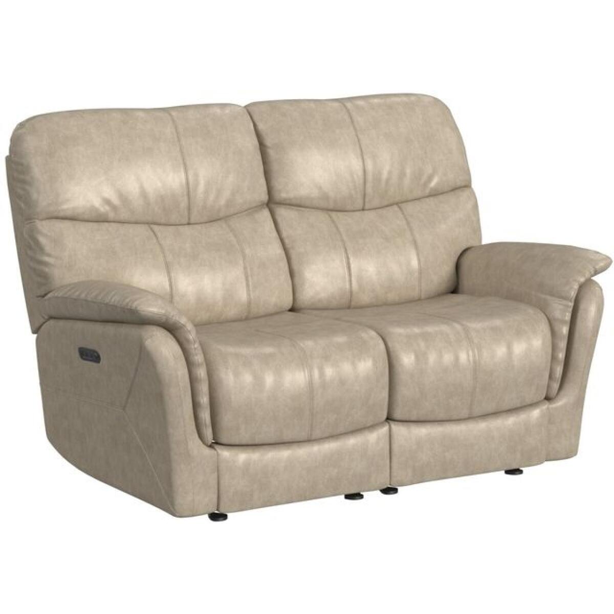 Club Level Cary Flax Power Loveseat Club Level Cary Flax Power Loveseat - Image 1