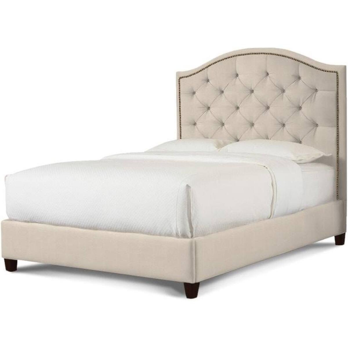 Custom Upholstered Vienna Arched Bed Custom Upholstered Vienna Arched Bed - Image 1