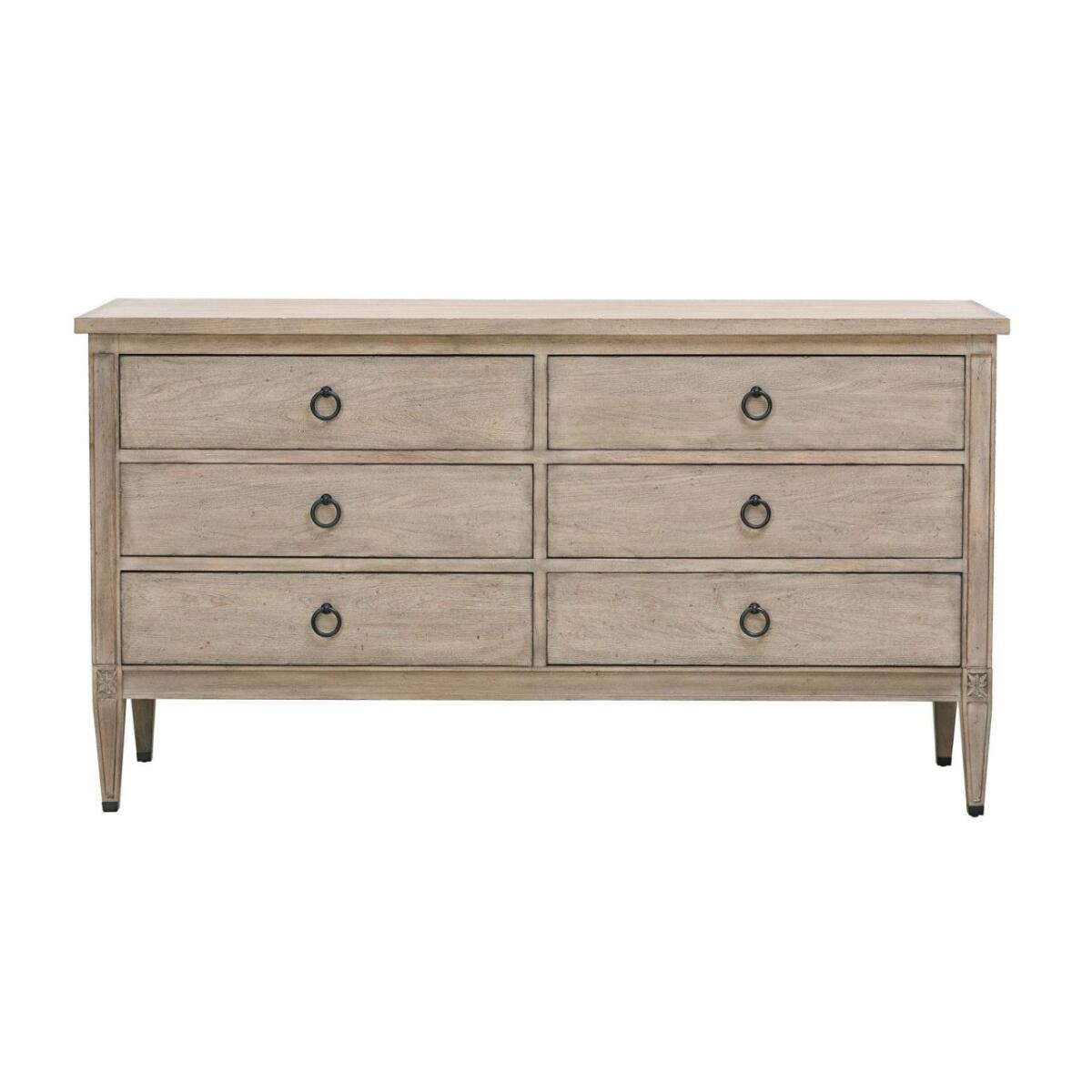 Charlotte Dresser in Washed Elm Charlotte Dresser in Washed Elm - Image 1