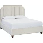 Custom Upholstered Princeton Step Rectangular Bed