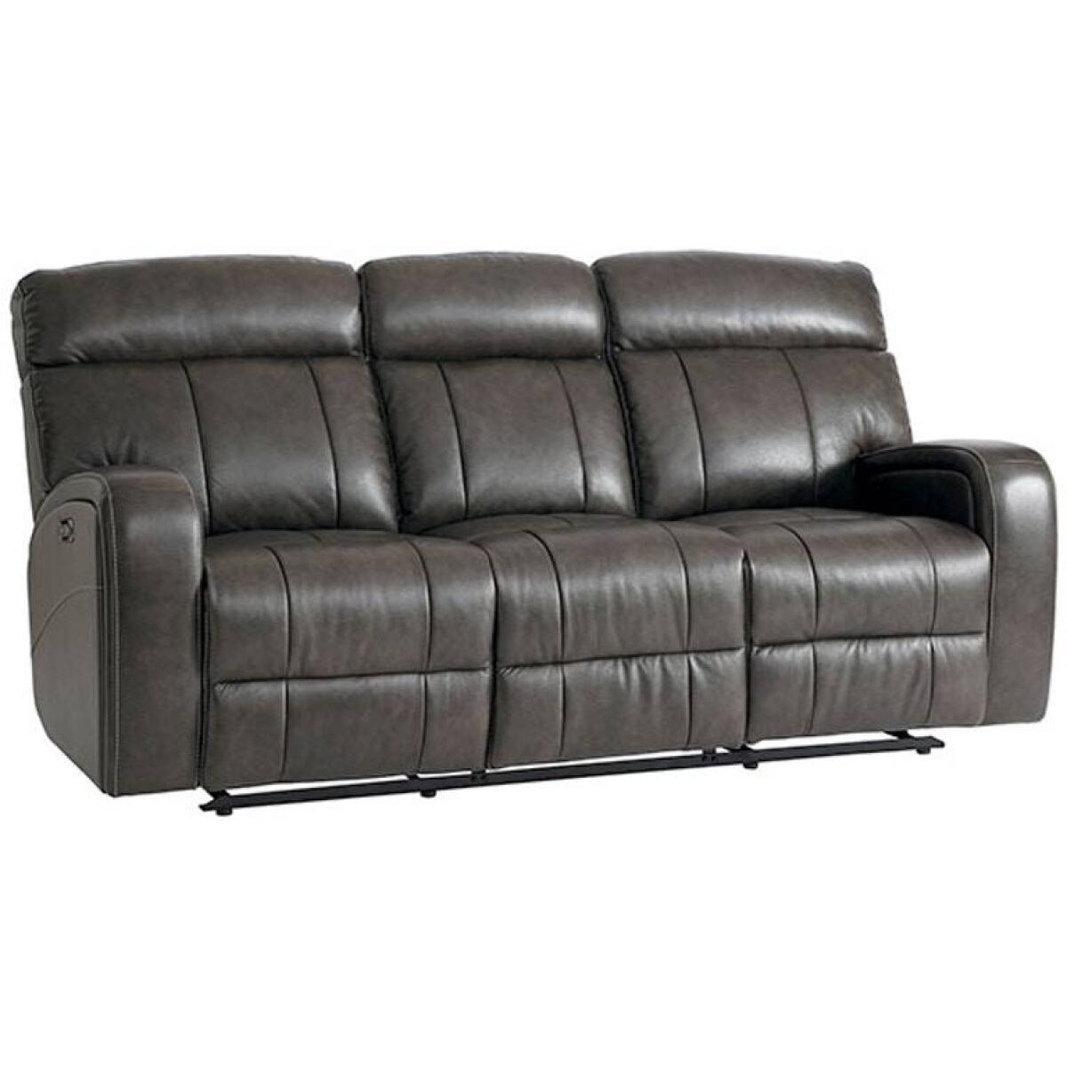 Beaumont Club Level Double Reclining Sofa with Power Headrests Beaumont Club Level Double Reclining Sofa with Power Headrests - Image 1