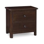 Benchmade Heritage Maple 2 Drawer Nightstand