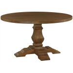 Tavern Oak Round Dining Table
