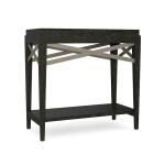 Woodridge Chairside Table in Cavern Black