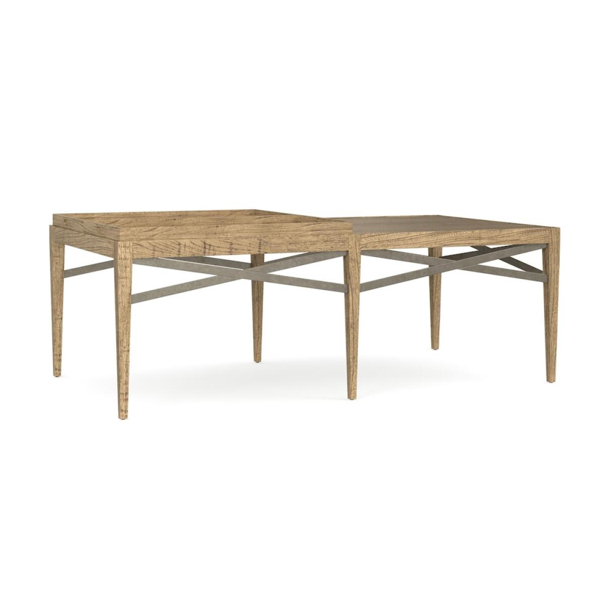 Woodridge Rectangular Cocktail Table Sierra Brown Woodridge Rectangular Cocktail Table Sierra Brown - Image 1