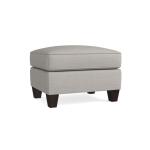 Corinna Leather Ottoman