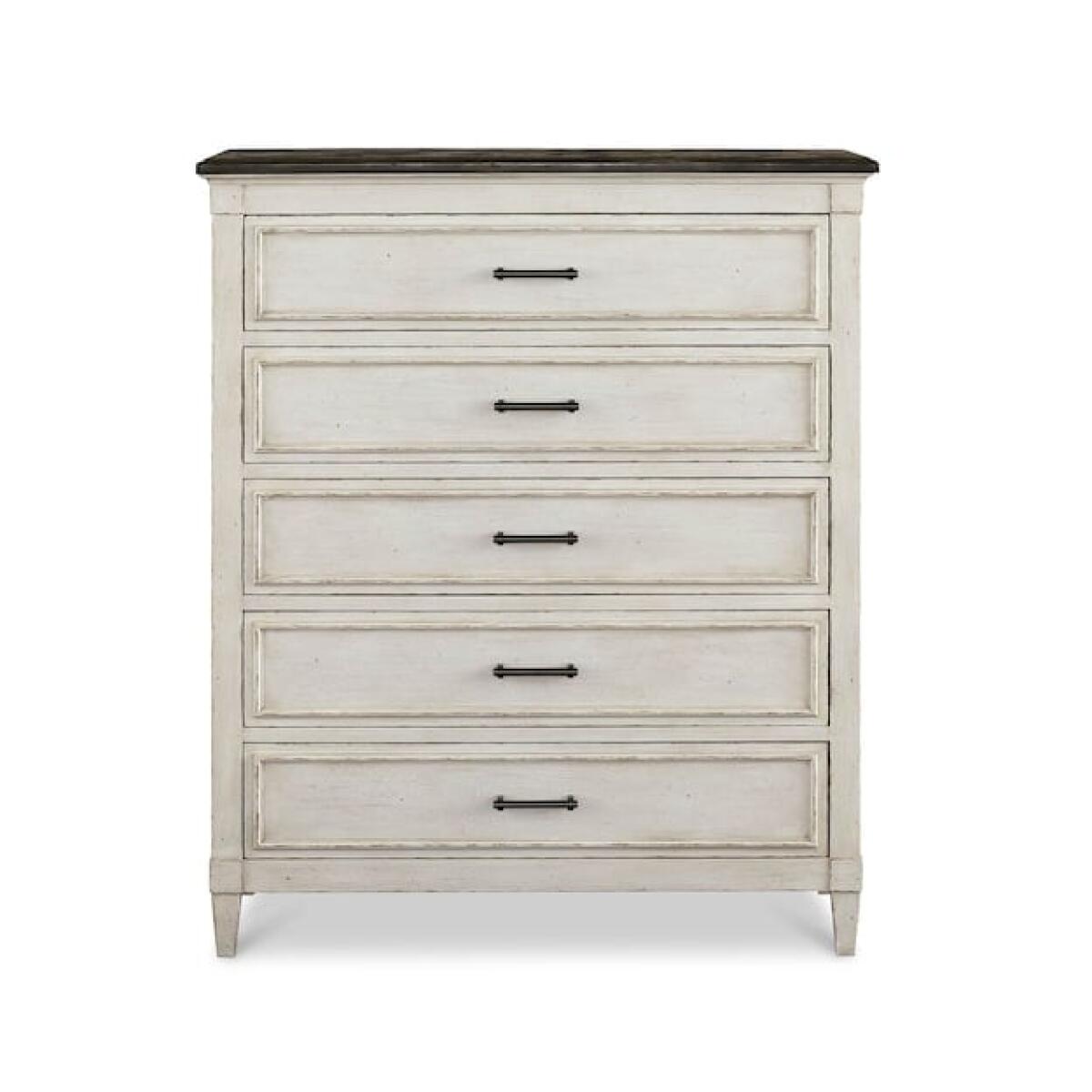 Bella Stone Top 5 Drawer Chest Bella Stone Top 5 Drawer Chest - Image 1