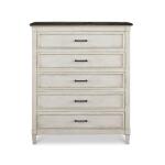 Bella Stone Top 5 Drawer Chest