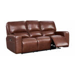 Georgetowne Broadway Power Leather Sofa