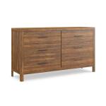 Benchmade Midtown Maple 6 Drawer Dresser