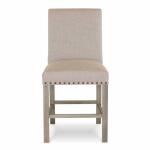 Benchmade Aiken Oak Farmhouse Counter Stool - Image 2