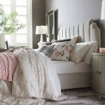 Custom Upholstered Princeton Step Rectangular Bed - Image 2