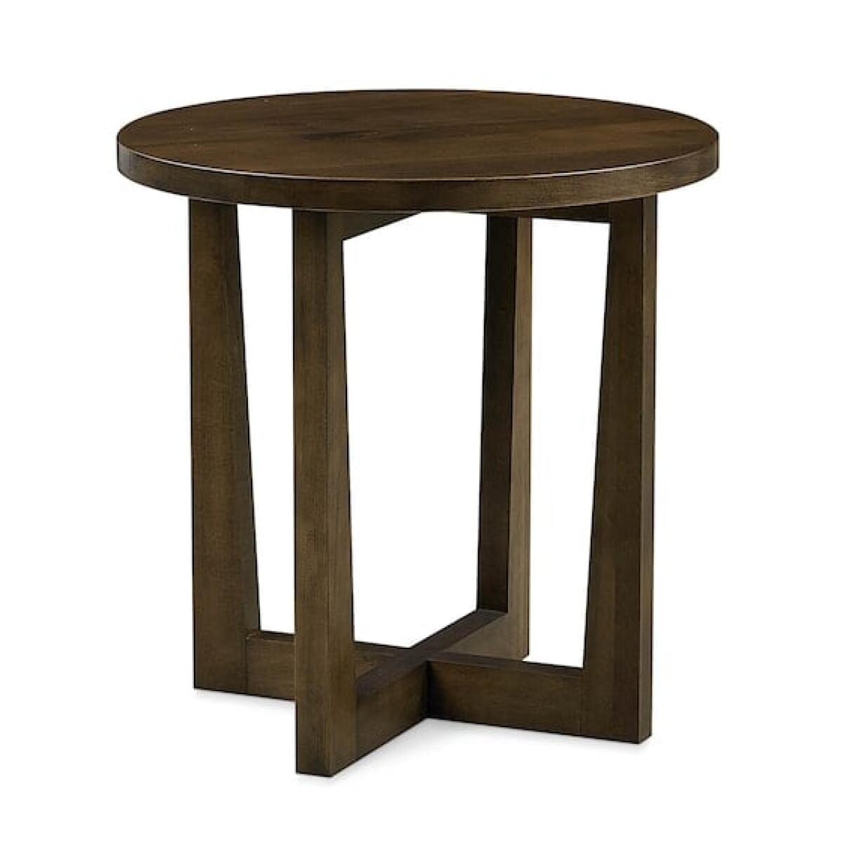 Liam Maple Round End Table Liam Maple Round End Table - Image 1