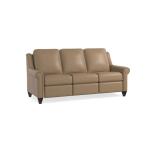 Benchmade Motion Reclining Leather Panel Arm Sofa