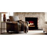 Carolina Leather Panel Arm Accent Chair - Image 2