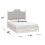 Bella King Upholstered Bed - Image 2