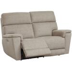 Beaufort Leather Power Loveseat