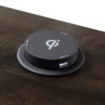Benchmade Midtown Maple Nightstand W/Charger - Image 3