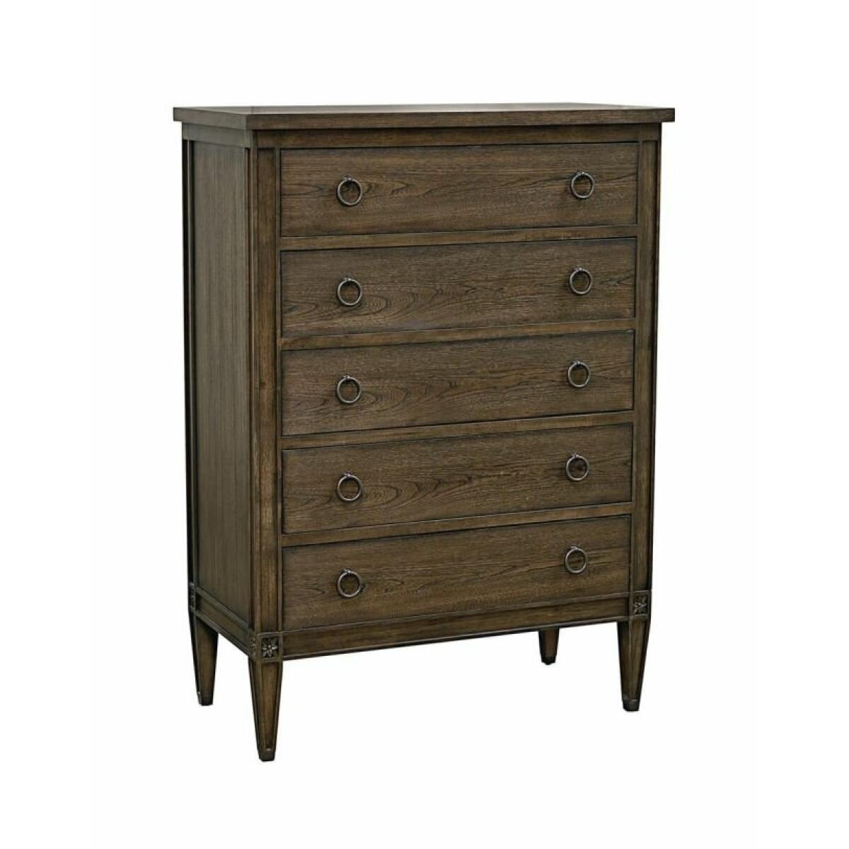Charlotte 5 Drawer Chest in Tavern Charlotte 5 Drawer Chest in Tavern - Image 1