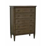 Charlotte 5 Drawer Chest in Tavern