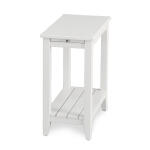 Expressions Charging Chairside Table - White