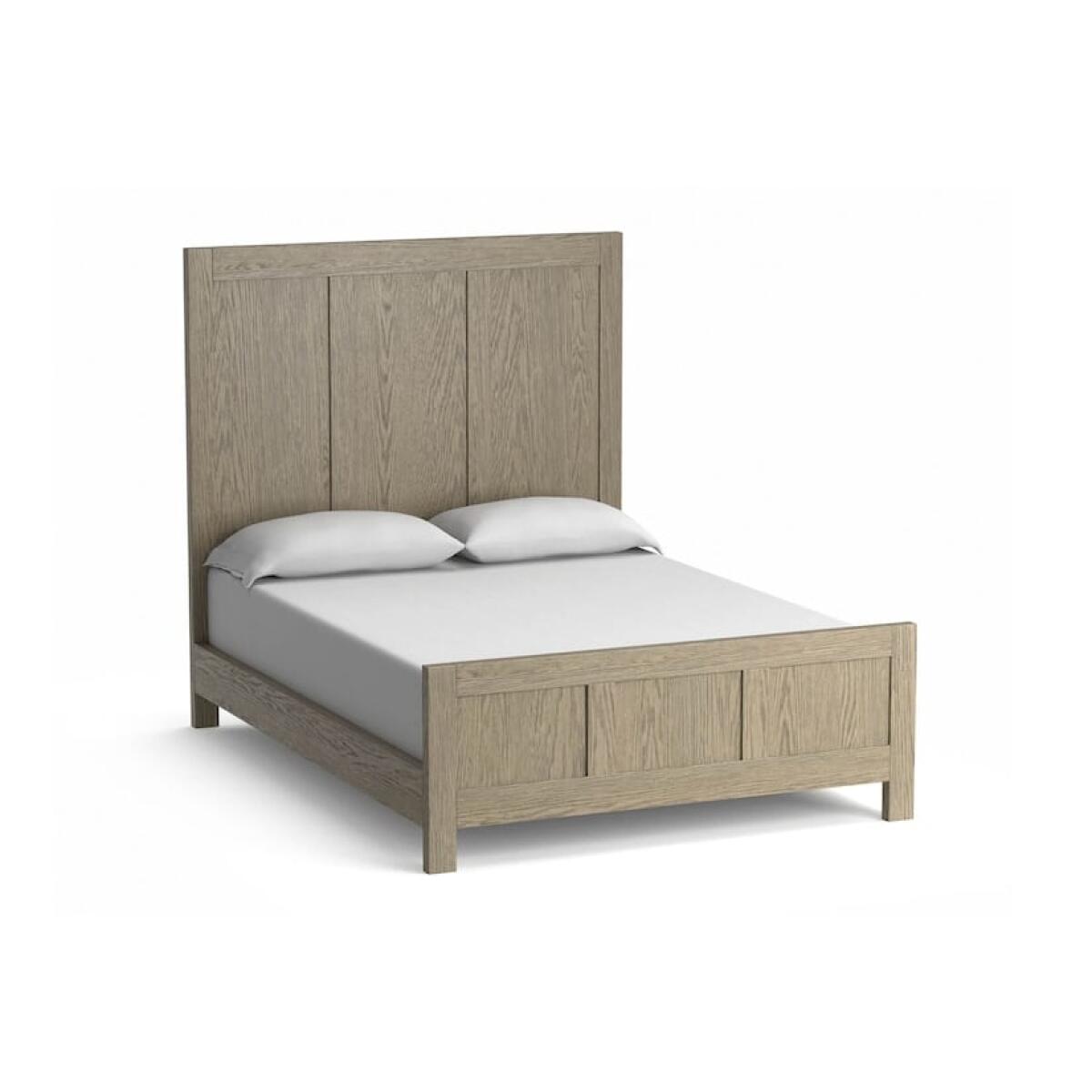 Benchmade Abingdon Oak Panel Bed Benchmade Abingdon Oak Panel Bed - Image 1