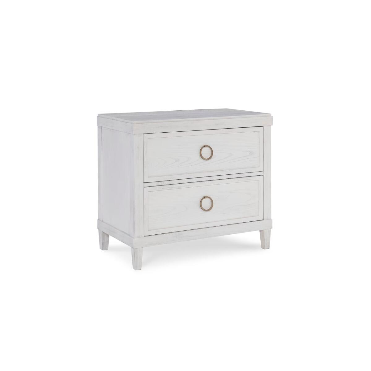 Ventura Nightstand Shell White Ventura Nightstand Shell White - Image 1