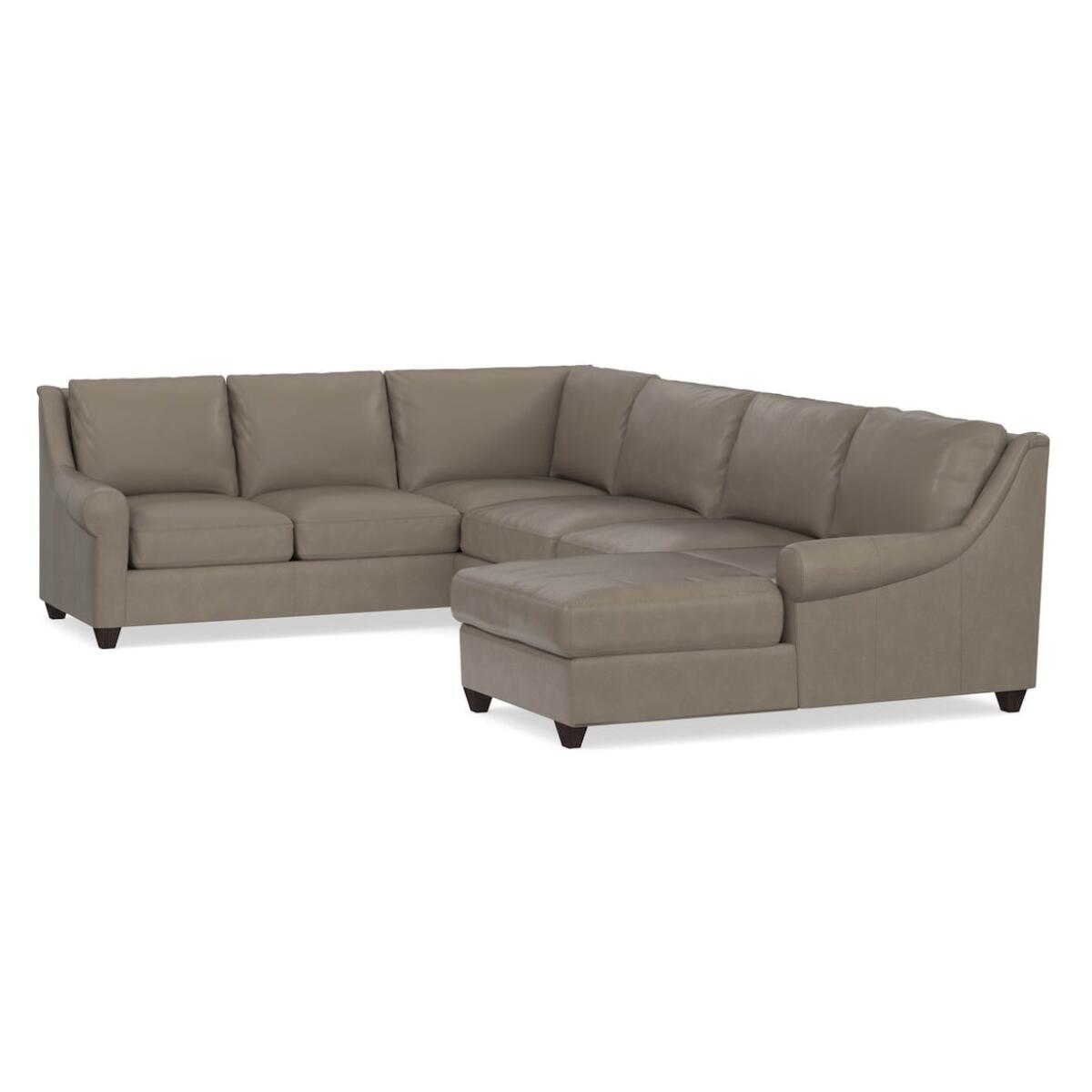 Benchmade Ellery Leather U-Shaped Sectional Benchmade Ellery Leather U-Shaped Sectional - Image 1