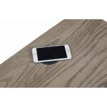 Benchmade Abingdon Oak Bedside Table w/Charger - Image 6