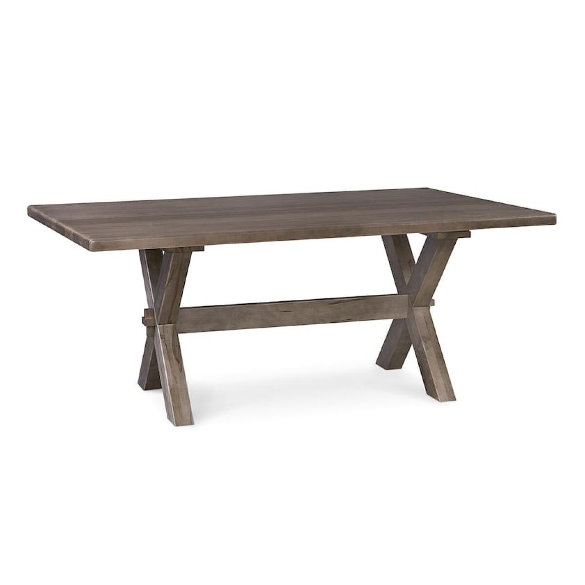 Benchmade Crossbuck Maple Dining Table Benchmade Crossbuck Maple Dining Table - Image 1
