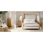 Courtland Queen Upholstered Bed with Canopy - Image 4