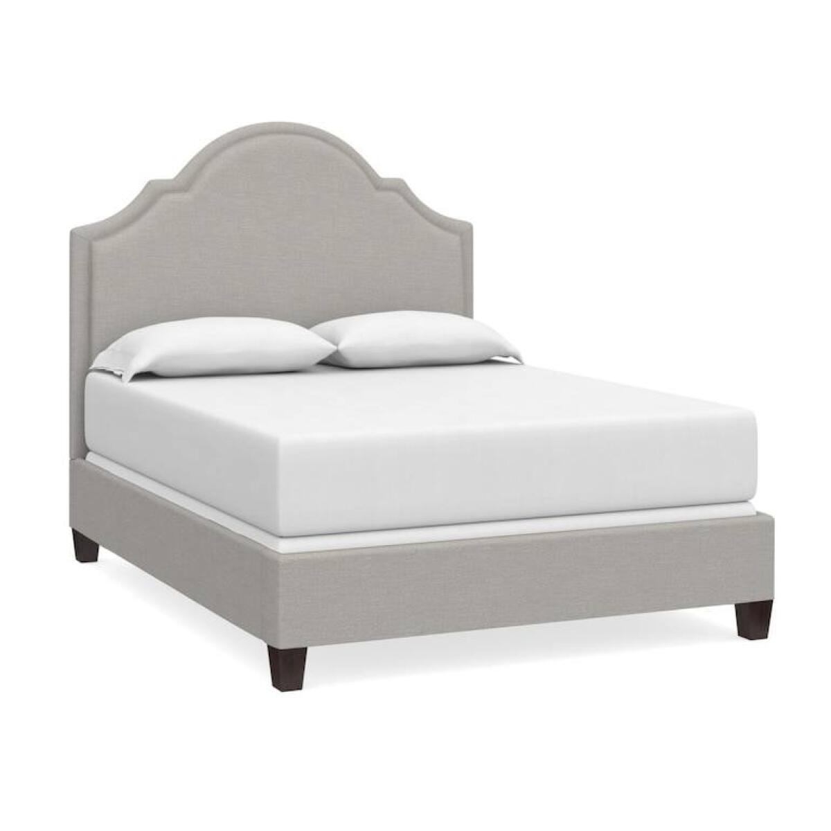 Custom Upholstered Barcelona Bonnet Bed Custom Upholstered Barcelona Bonnet Bed - Image 1