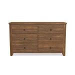 BenchMade Heritage Maple 6 Drawer Dresser